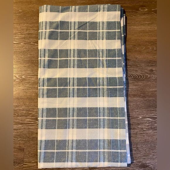 Simple Plaid Design Bed Flat Top Sheet - Picture 2 of 5